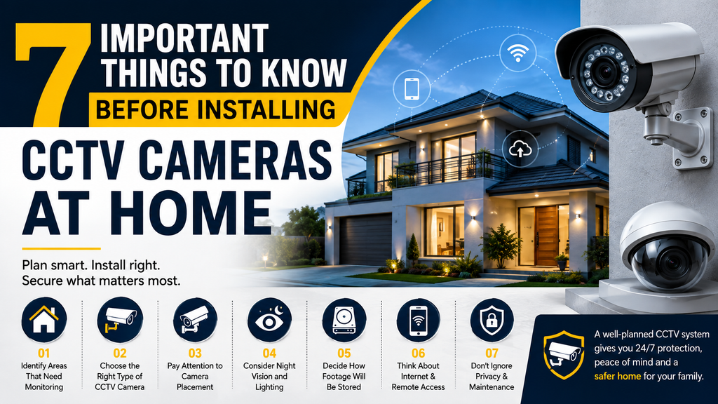 CCTV cameras at home